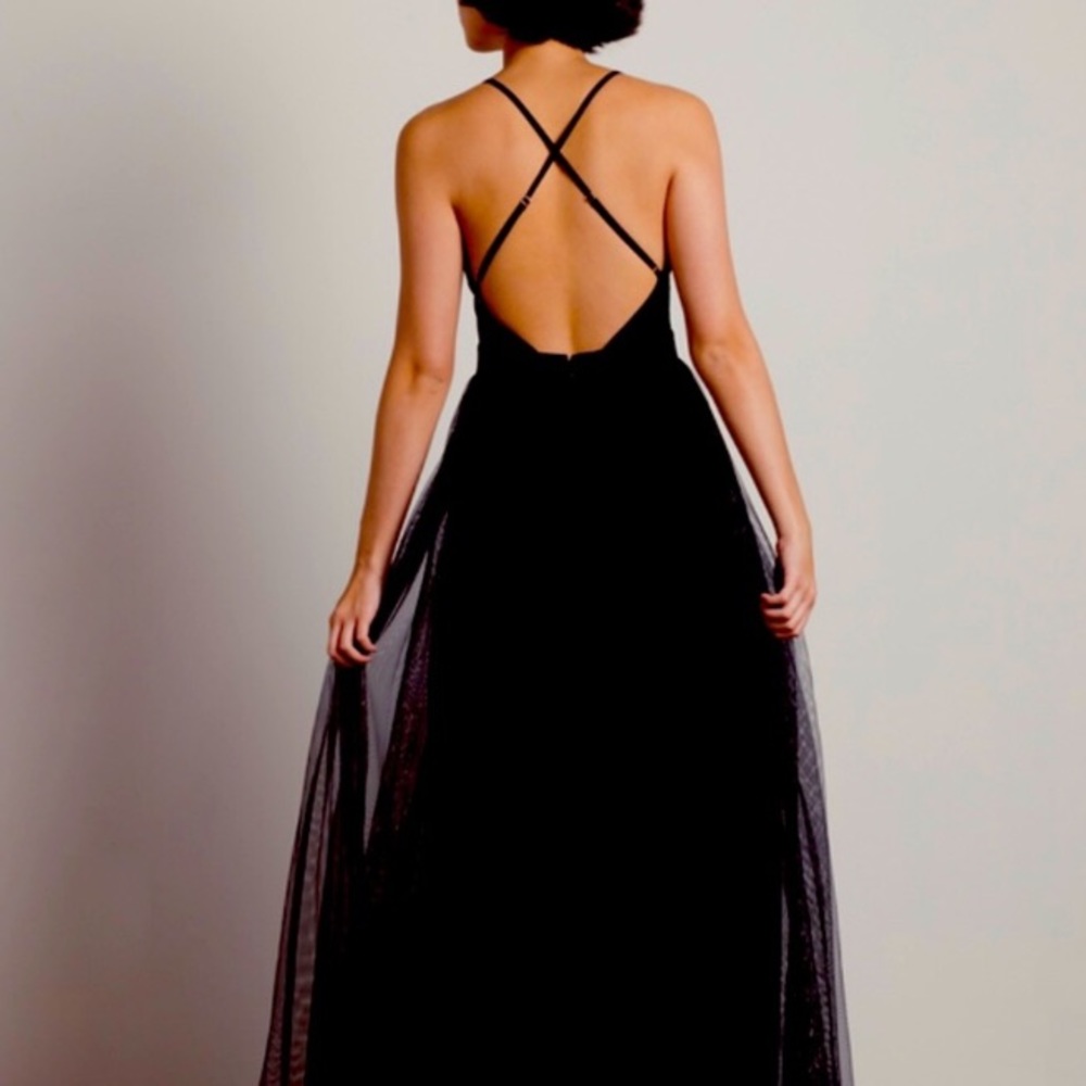 Luxxel Back Tulle Dress